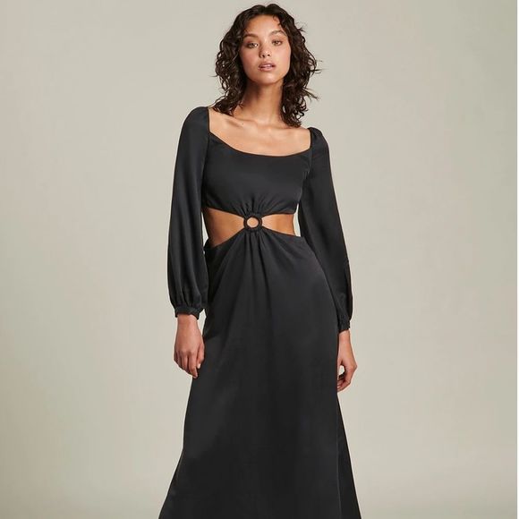 Ginia Black Dress - Picture 1 of 6